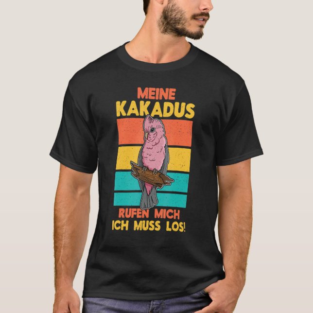 Galah Ornitholog Birds Watching Galah Bir T Shirt (Framsida)