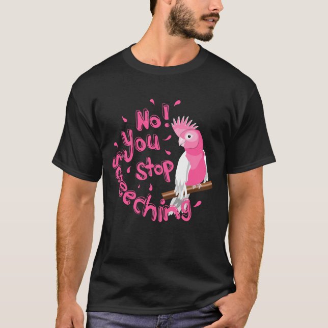 Galah Screeching T Shirt (Framsida)