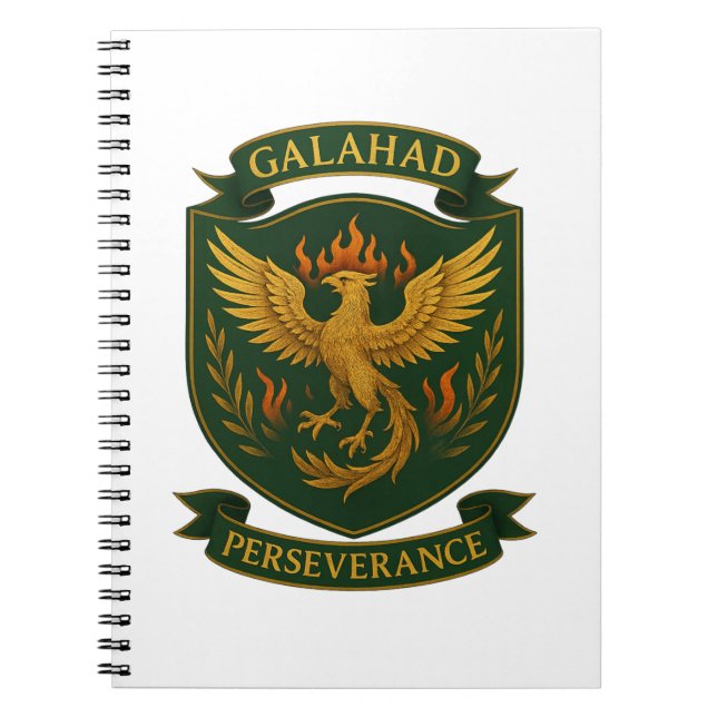 Galahad anteckningsbok (Framsidan)