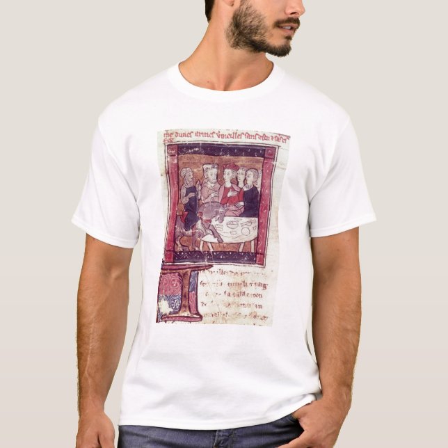 Galahad kommer till Arthur T-shirt (Framsida)