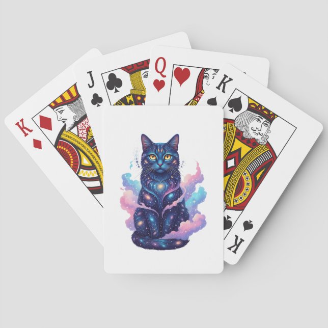 Galaktischer Wächter - Pokerkarten Casinokort (Baksidan)