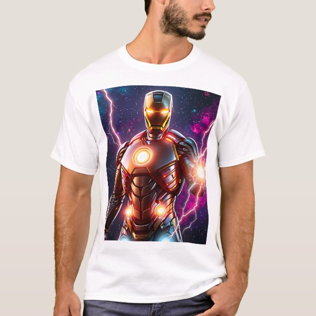 Galaktisk armor Surge T Shirt (Framsida)