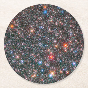 Galaktisk massa av mjölkaktigt sätt. underlägg papper rund