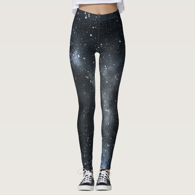 Galaktisk Mörk: Rymdmysterium. Leggings (Framsida)