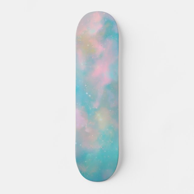 Galaktisk Nebula Skateboard (Framsida)