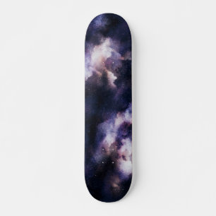 Galaktisk rymd natt himmel mini skateboard bräda 18,5 cm