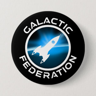 Galaktiska federationens Logotyp Knapp
