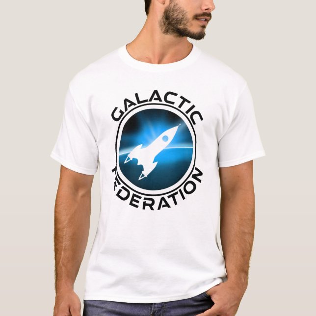 Galaktiska federationens Logotyp T Shirt (Framsida)