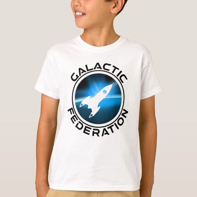 Galaktiska federationens Logotyp T Shirt (Framsida)
