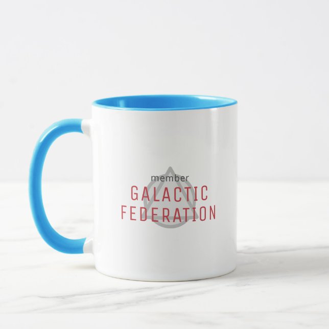Galaktiskt federationsmedlems kaffe mugg (Vänster)
