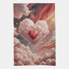 Galaktiskt hjärta kökshandduk