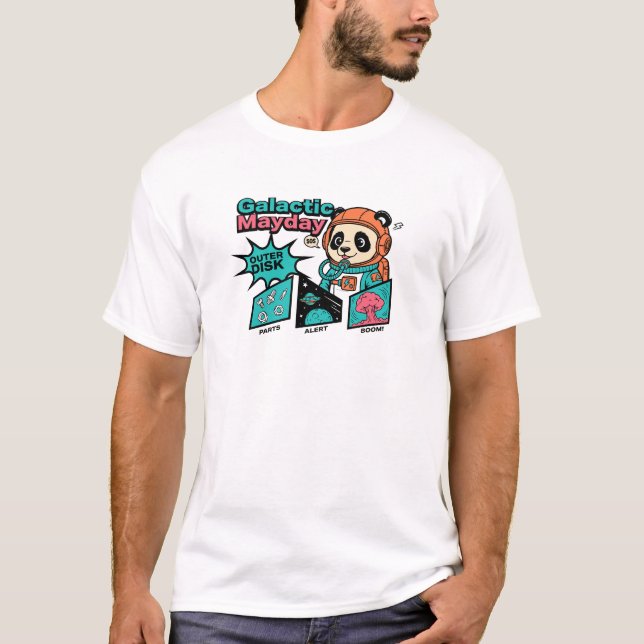 Galaktiskt Mayday T Shirt (Framsida)