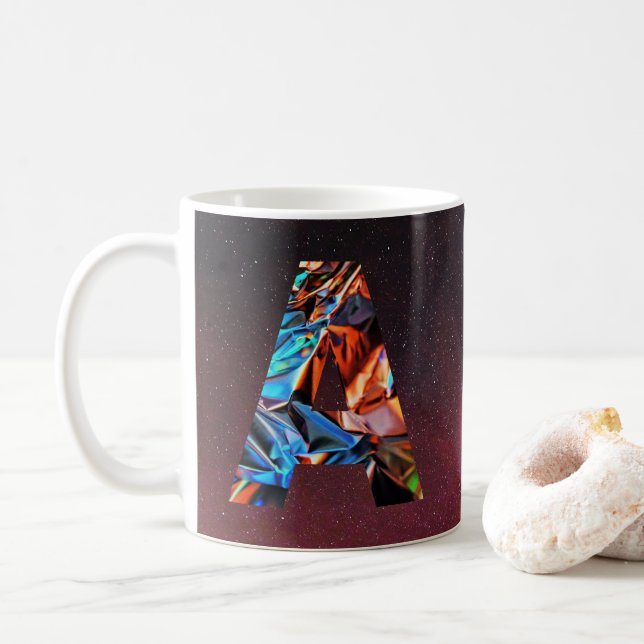 Galaktiskt Prisma Initial A Mugg (Med munk)