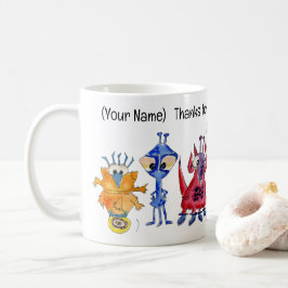Galaktiskt tack - kaffemugg