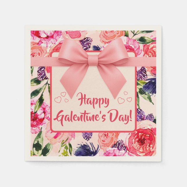 Galantine's Day Napkins Pappersservett (Framsidan)