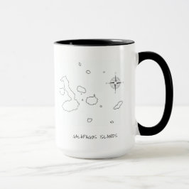 Galápagos Bird Affirmations Two-Tone Coffee Mugg