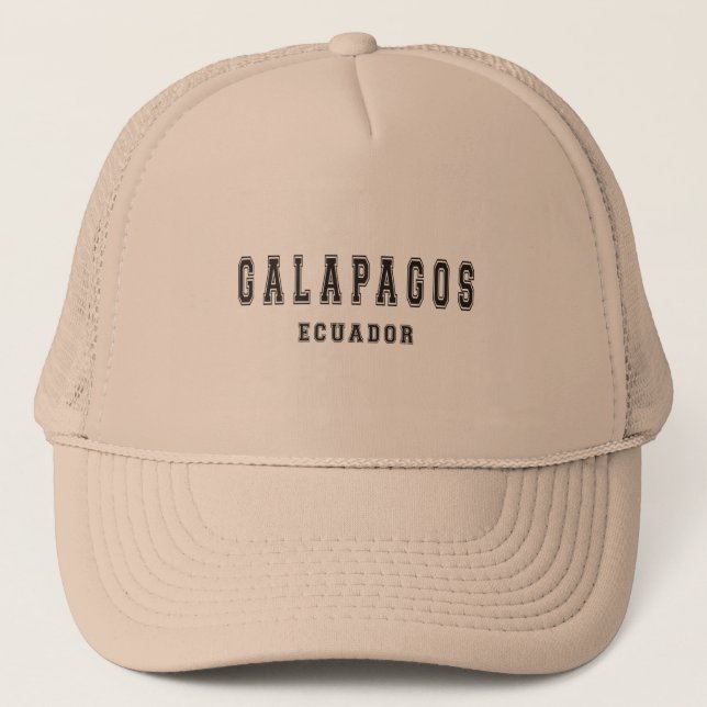 Galapagos Ecuador Truckerkeps (Framsida)