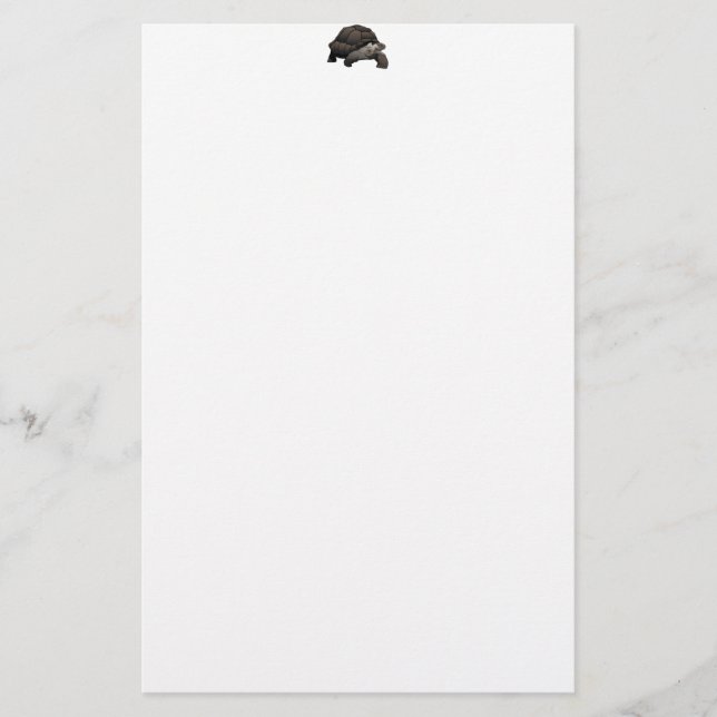 Galápagos/Galapagos jättesköldpadda Brevpapper (Framsida)