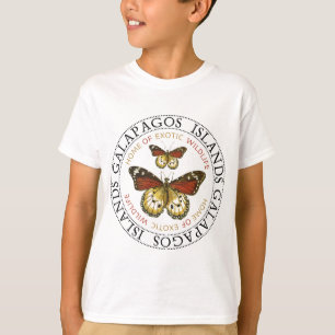 Galapagos Islands Butterflies Tee