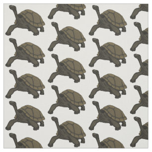 Galapagos landsköldpaddsillustration tyg