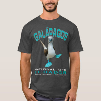 Galapagos National Park Ecuador Blue Footed T Shirt