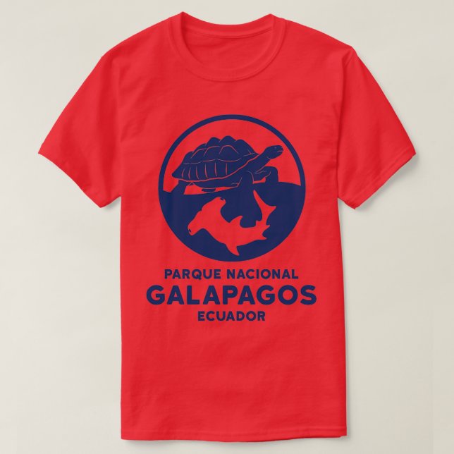 Galapagos nationalpark Ecuador T Shirt (Design framsida)
