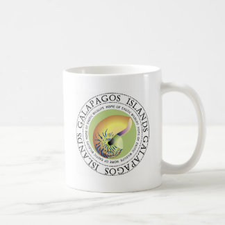 Galapagos Nautilus Snäcka Kaffemugg
