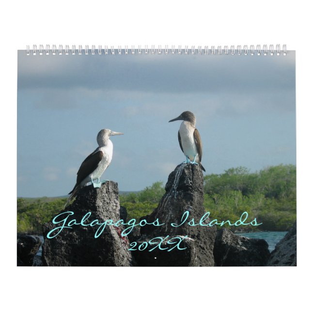 Galápagos-öarna Kalender (Omslag)