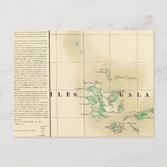 Galapagos Oceania nr 17 Vykort (Framsida)