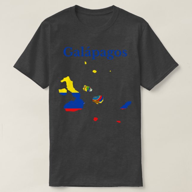 Galapagos Province Ecuador T Shirt (Design framsida)