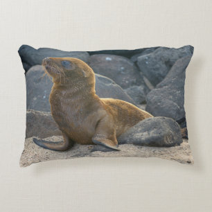 Galapagos Sjölejon Prydnadskudde