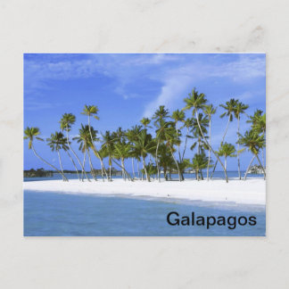 Galapagos - strand vykort