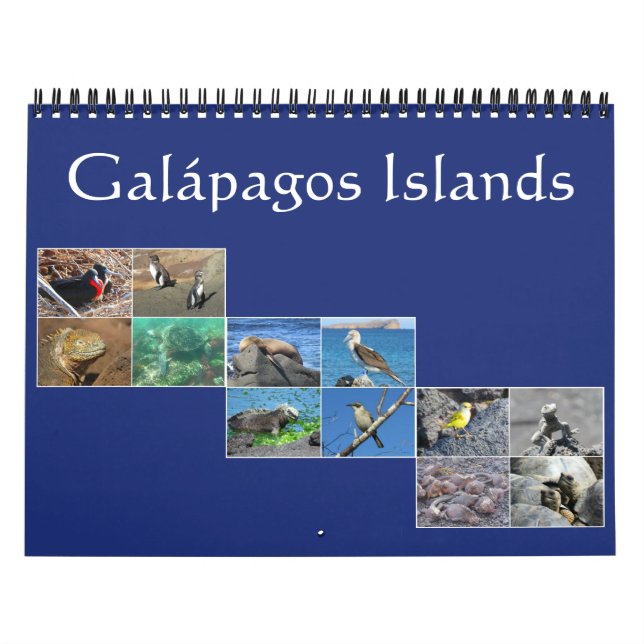galapagos-vilt 2026 kalender (Omslag)