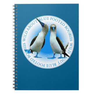 Galapagosöarna Blue Foobies Notebook Anteckningsbok