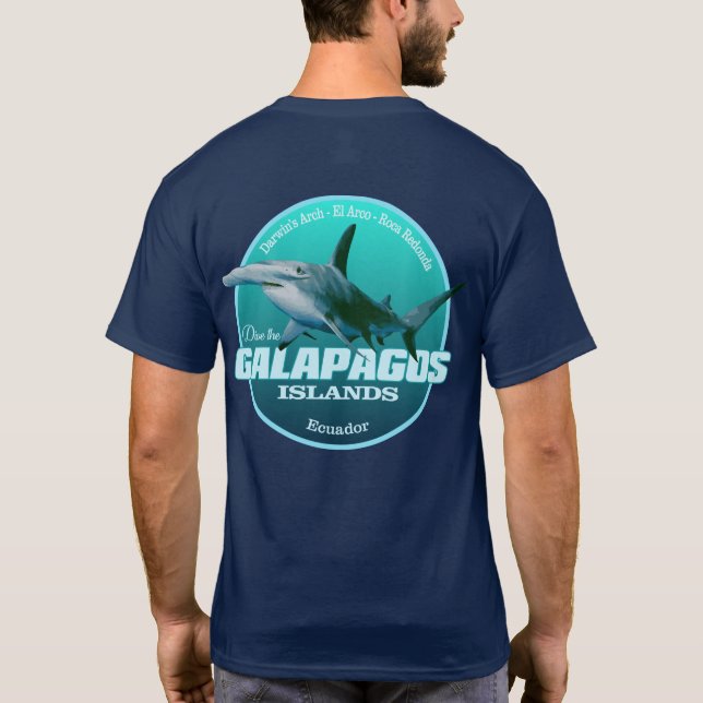 Galapagosöarna (DD2) T Shirt (Baksida)