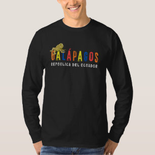 Galapagosöarna Ecuador Iguana Islas Galapagos 1 T Shirt