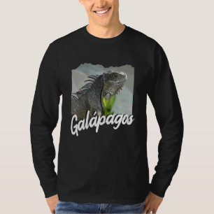 Galapagosöarna Ecuador Iguana Islas Galapagos 4 T Shirt