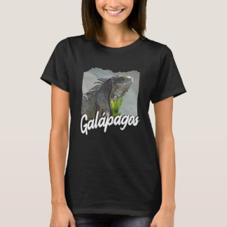 Galapagosöarna Ecuador Iguana Islas Galapagos 4 T Shirt