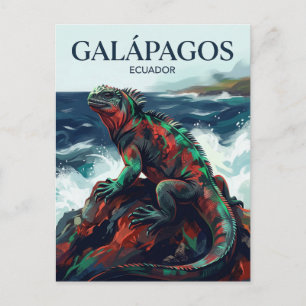 Galápagosöarna Ecuador Vykort