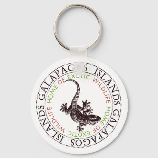 Galapagosöarna Gecko Souvrenir Keychain Nyckelring