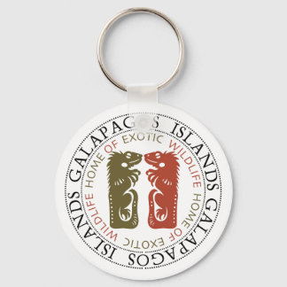 Galapagosöarna Iguanas Souvenir Keychain Nyckelring
