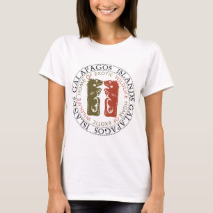 Galapagosöarna Iguanas T Shirt