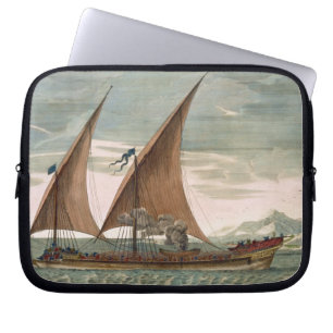 Galäret seglar under, att flyga som är standart laptop sleeve