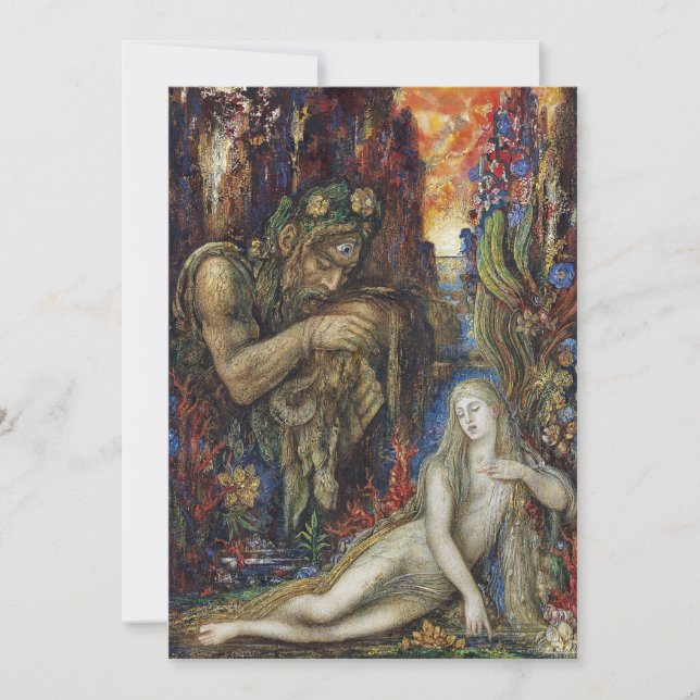 Galatea, Symbolist Art av Gustave Moreau (Framsida)