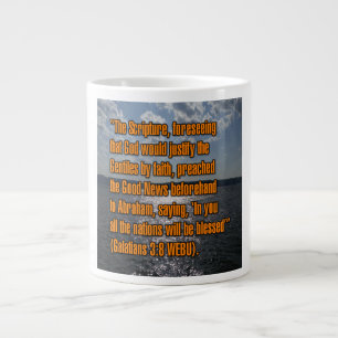 Galatianer 3:8 WEBU Mugg Jumbo Mugg