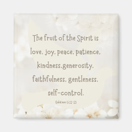 Galatianer 5:22-23 2-tums magnet