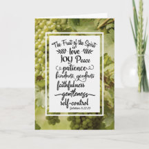 Galatianer 5:22-23 Frukten av spriten