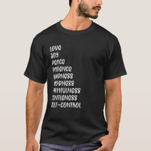 Galatianer 5 22 Gåvobistånd till kristna frukter u T Shirt