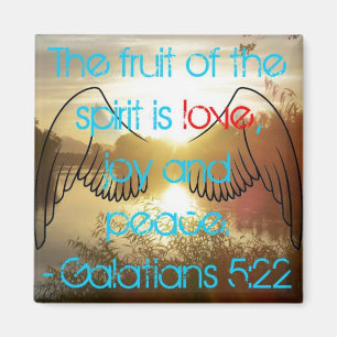 Galatianer 5:22 Magnet