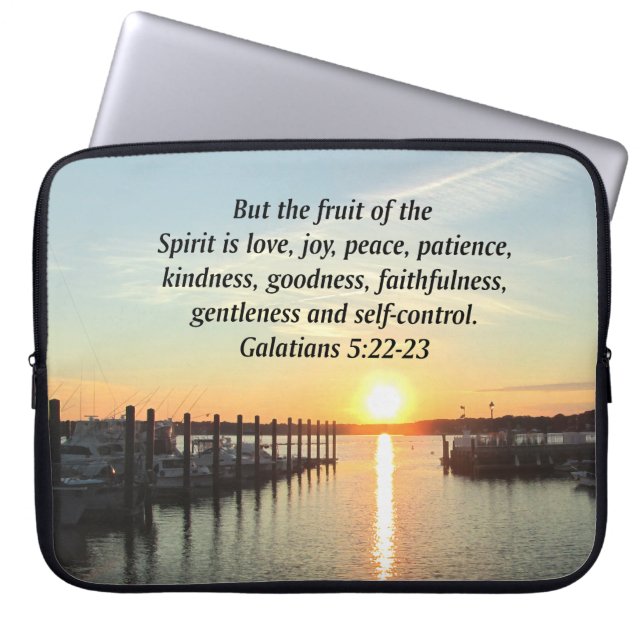 GALATIANER 5 SUNSET PHOTO LAPTOP FODRAL (Framsidan)